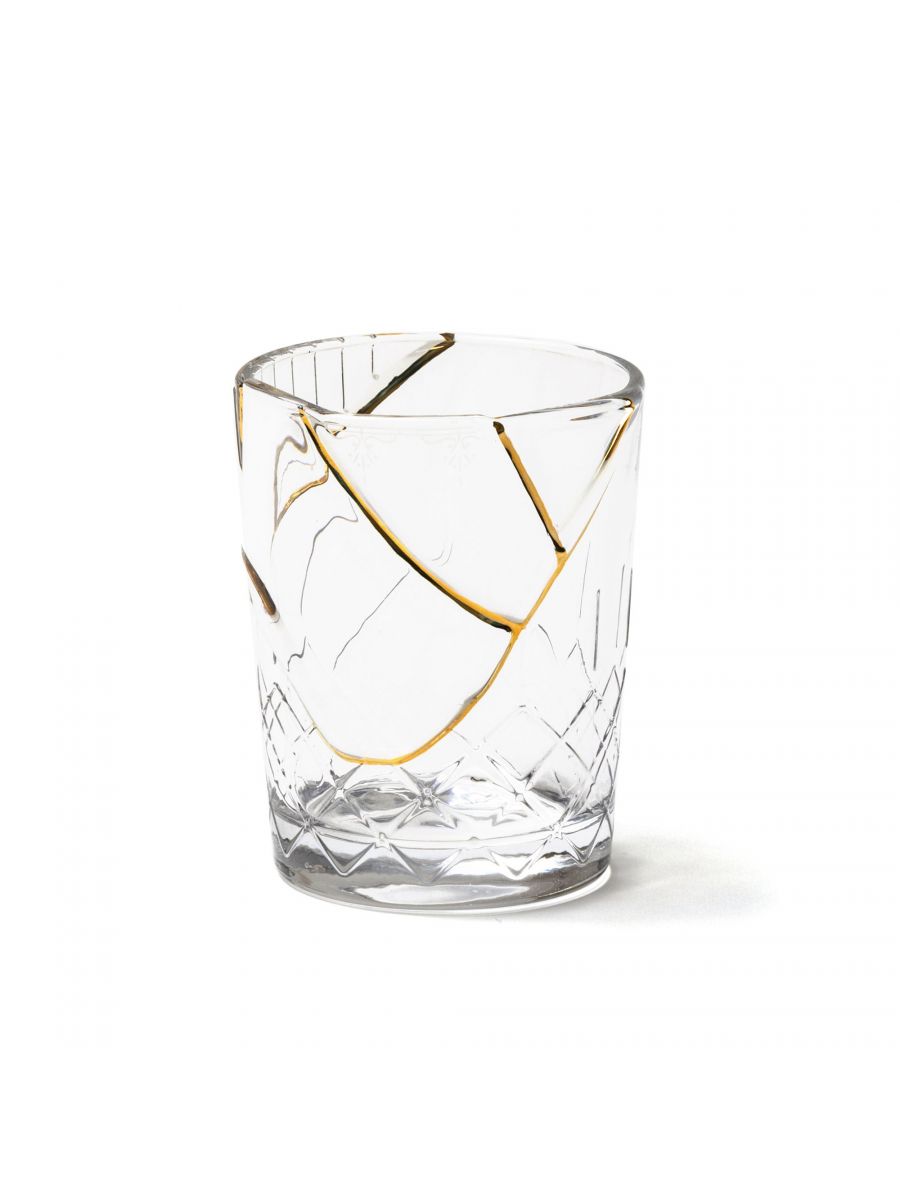 Kintsugi Glass Tableware SELETTI
