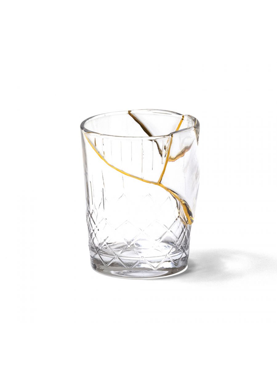 Kintsugi Glass Tableware SELETTI