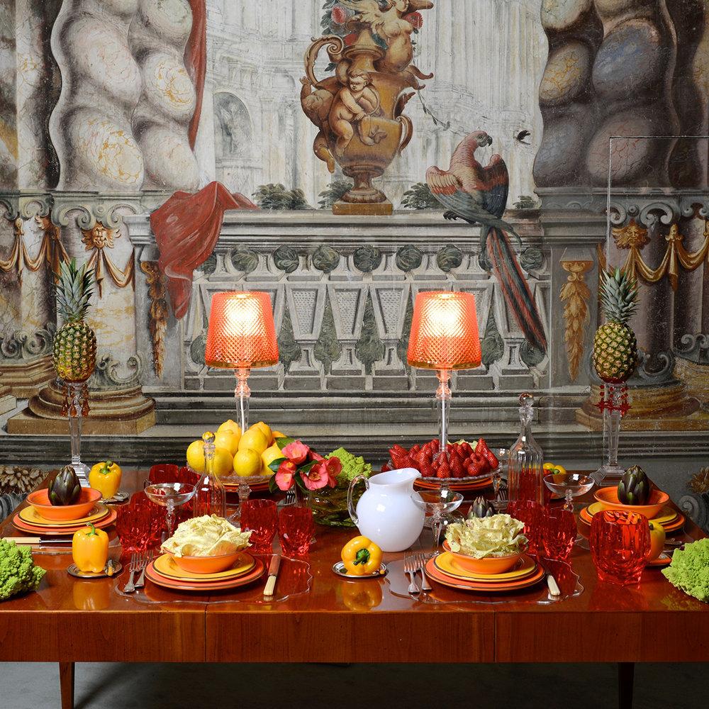 Mario Luca Giusti BICCHIERE MIAMI ROSSO