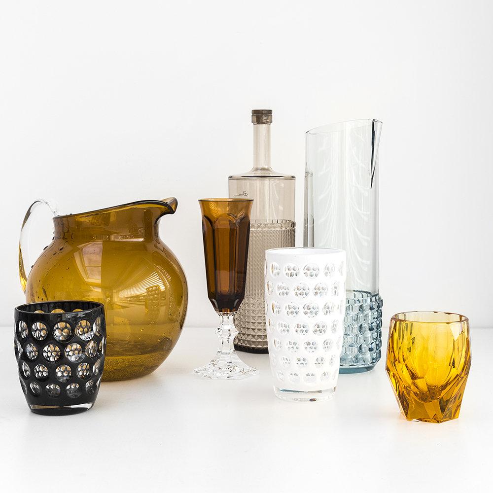 Mario Luca Giusti BROCCA PALLA AMBRA Tableware thinkpositivefashioncafe.com