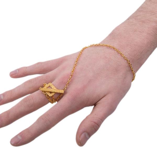 Think Positive Chain Gold Plated Sterling Silver Necklaces