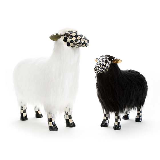 Courtly Check Black Sheep - Small