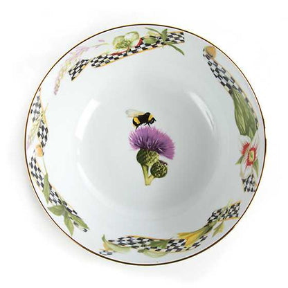 Thistle & Bee Serving Bowl