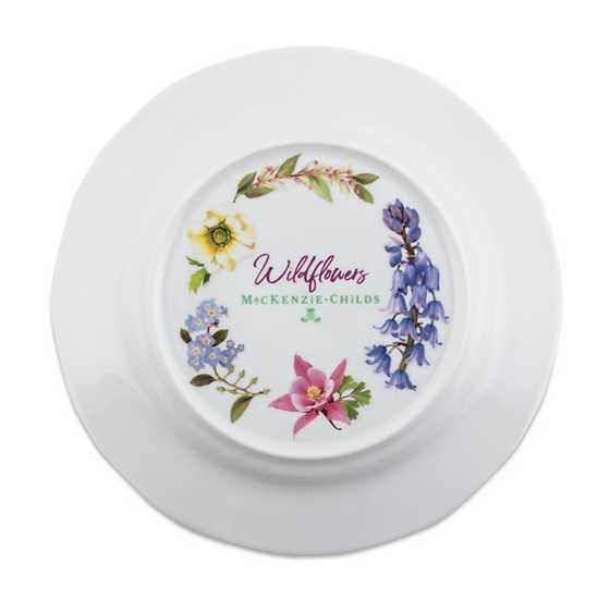 Wildflowers Dinner Plate - Blue