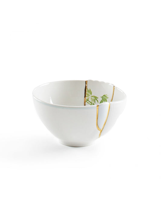 SELETTI Kintsugi Porcelain fruitbowl n'3 - pack of 2