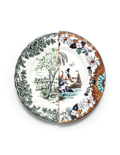 SELETTI Hybrid Porcelain Plate - Ipizia - set of 2