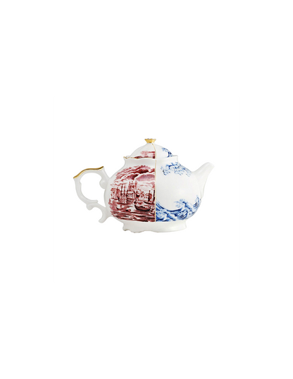 SELETTI Hybrid Porcelain Teapot - Smeraldina - set of 2