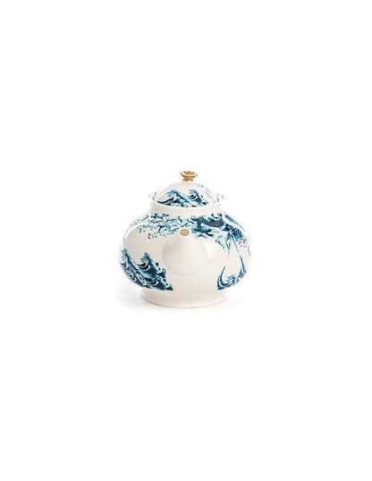 SELETTI Hybrid Porcelain Teapot - Smeraldina - set of 2