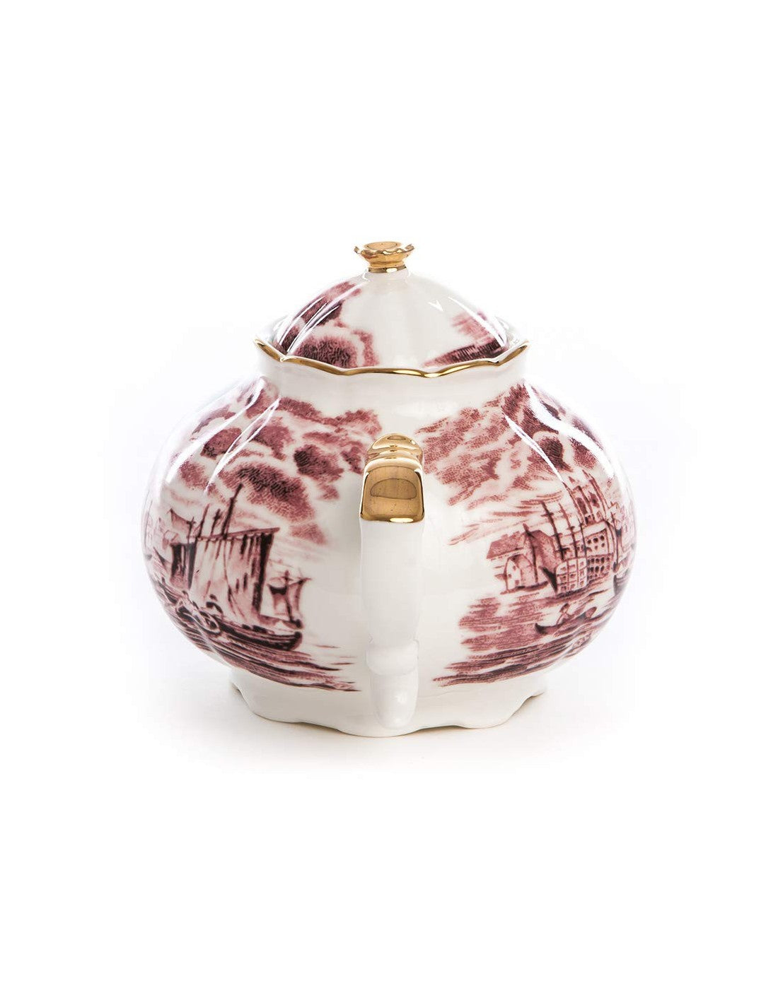 SELETTI Hybrid Porcelain Teapot - Smeraldina - set of 2