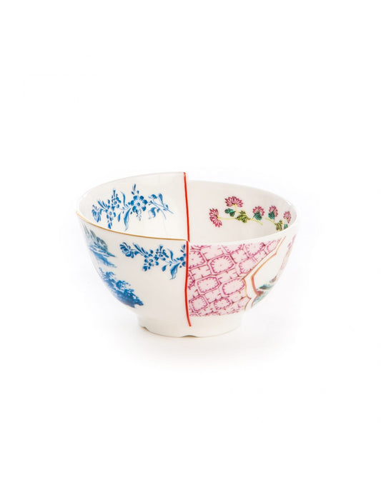 SELETTI Hybrid Porcelain Fruit bowl - Cloe - set 2