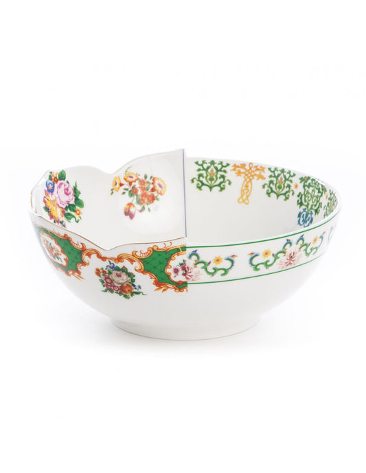 SELETTI Hybrid Porcelain Salad bowl - Zaira - set of 2