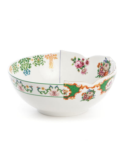 SELETTI Hybrid Porcelain Salad bowl - Zaira - set of 2