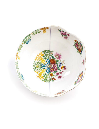 SELETTI Hybrid Porcelain Salad bowl - Zaira - set of 2