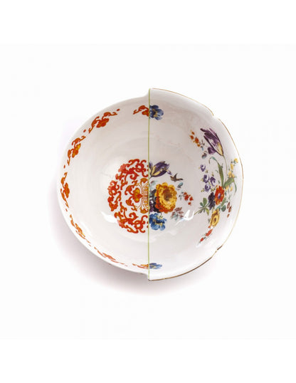 SELETTI Hybrid Porcelain Salad bowl - Ersilia - set of 2