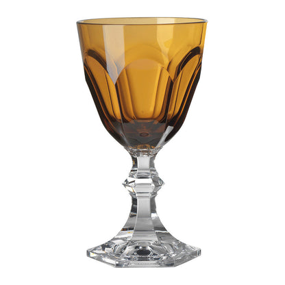 'WATER GLASS DOLCE VITA HIGH AMBER  - PACK OF SIX