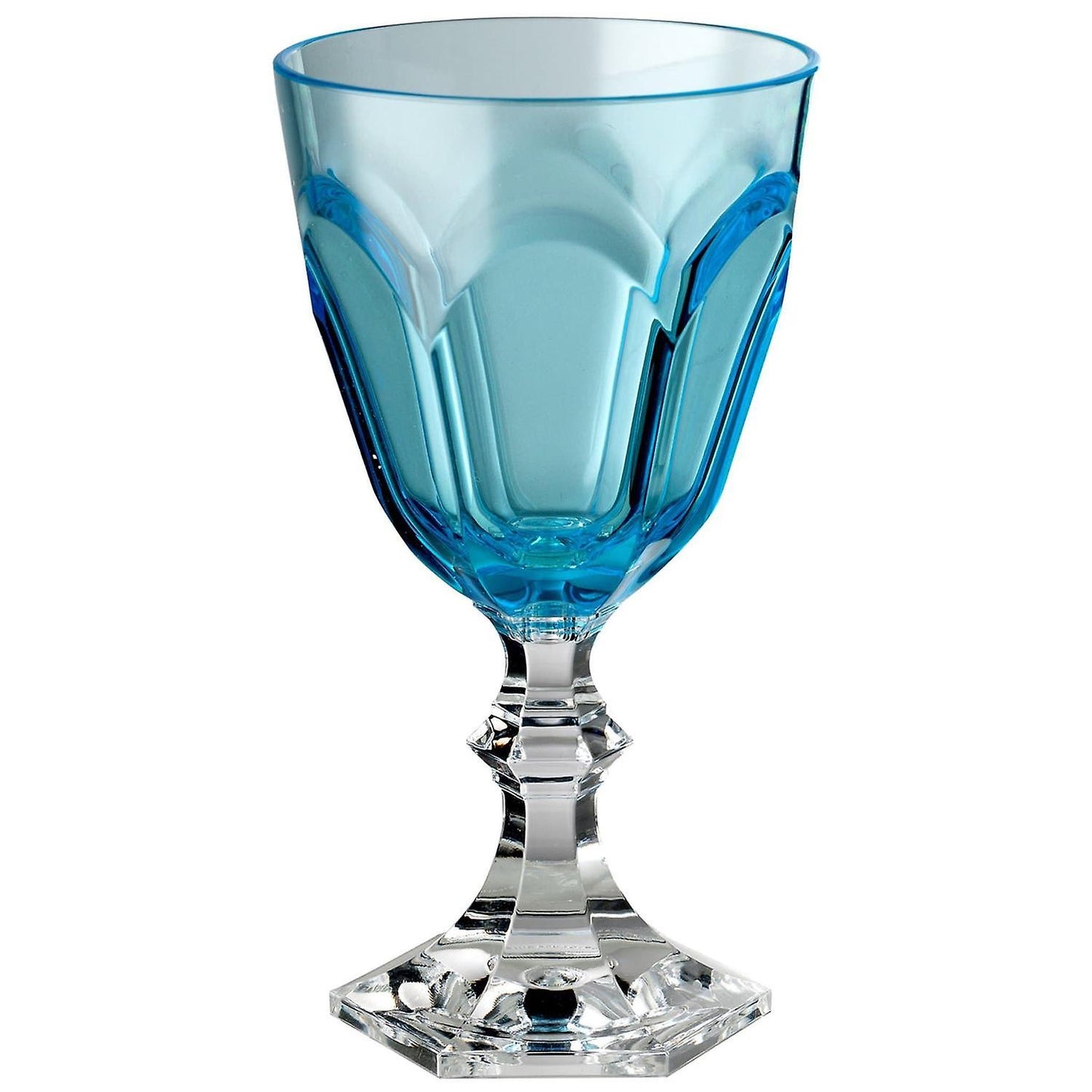 WATER GLASS DOLCE VITA HIGH TURQUOISE  - PACK OF SIX