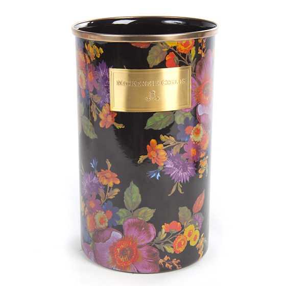 Flower Market Utensil Holder - Black