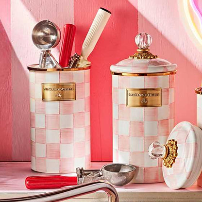 Rosy Check Utensil Holder