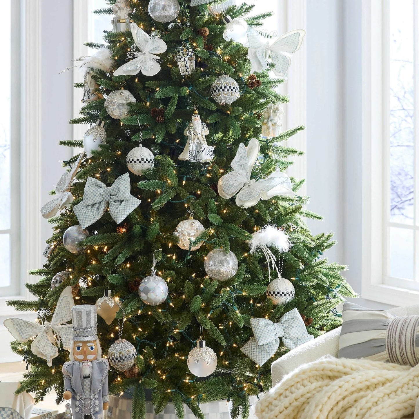 Crystal Palace Beaded Ball Ornaments, Set of 3