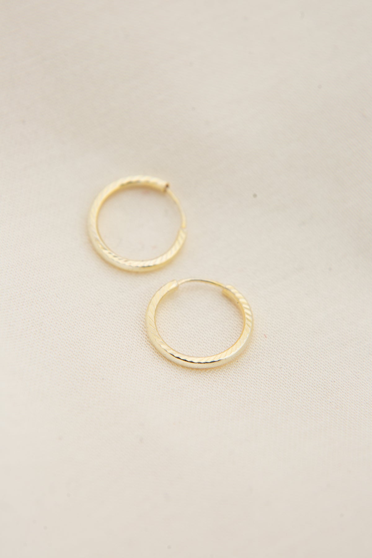 Women's Gold Plated 925 Sterling Silver Minimal Earrings