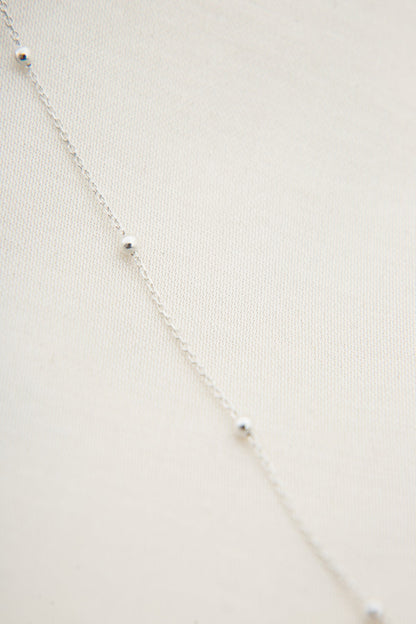 Women's 925 Sterling Silver Ball Chain Anklet