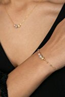 Women's 3-Color Dorica Cluster 925 Sterling Silver Set