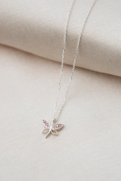 Women's 925 Sterling Silver Dragonfly Necklace