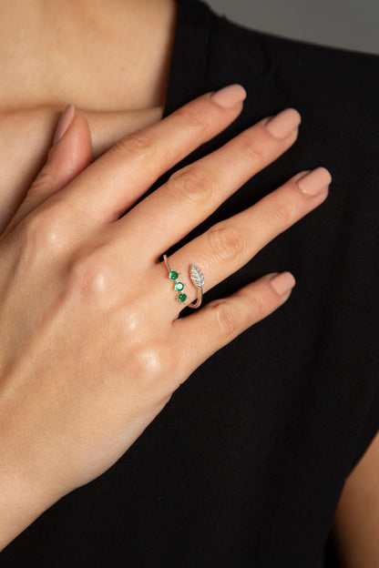 Women's Branch Model 925 Sterling Silver Ring