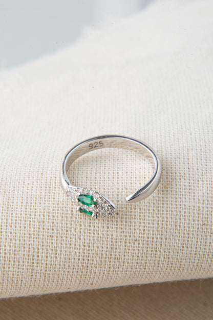 Women's Snake Model 925 Sterling Silver Ring