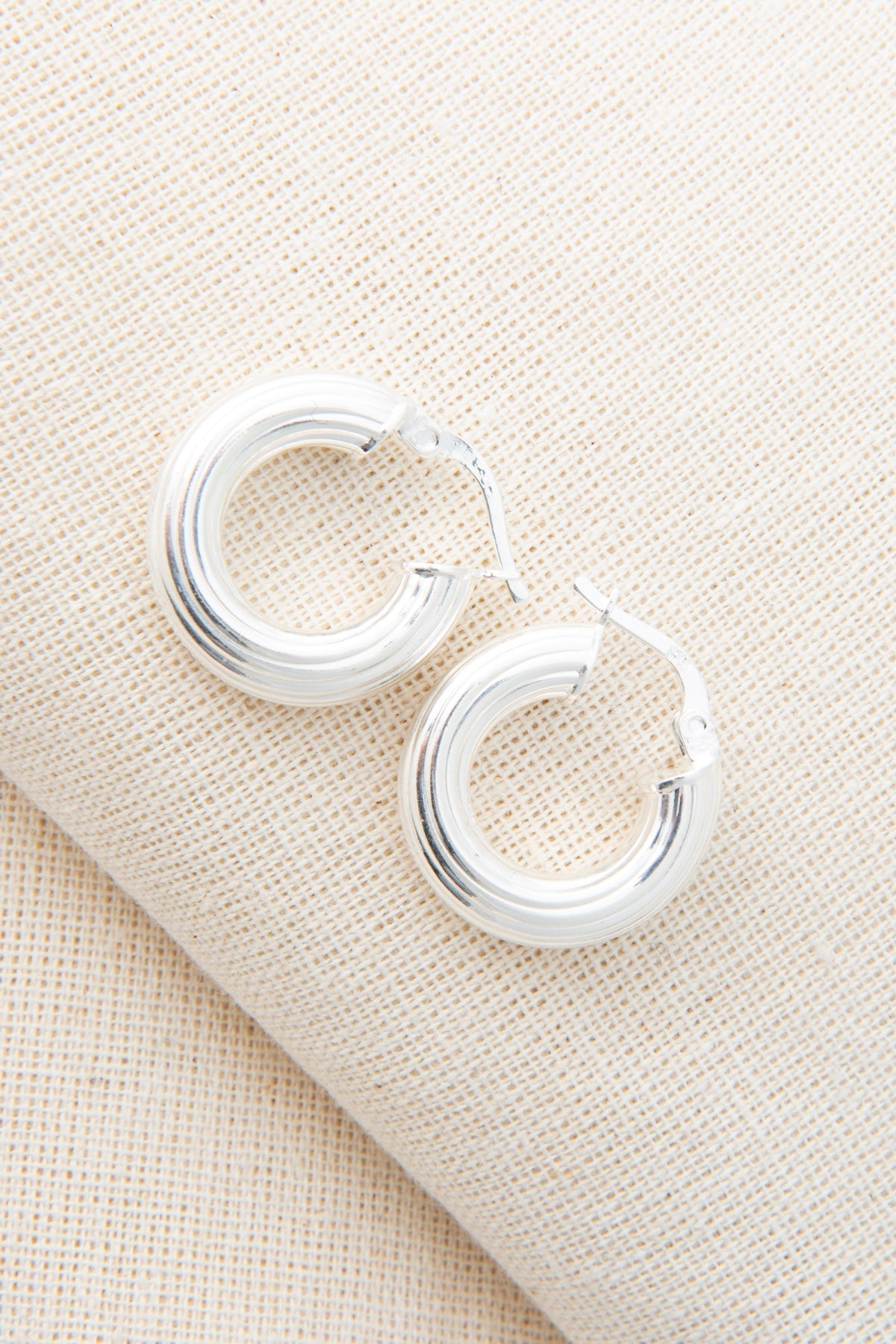 Women's 925 Sterling Silver Hoop Earrings