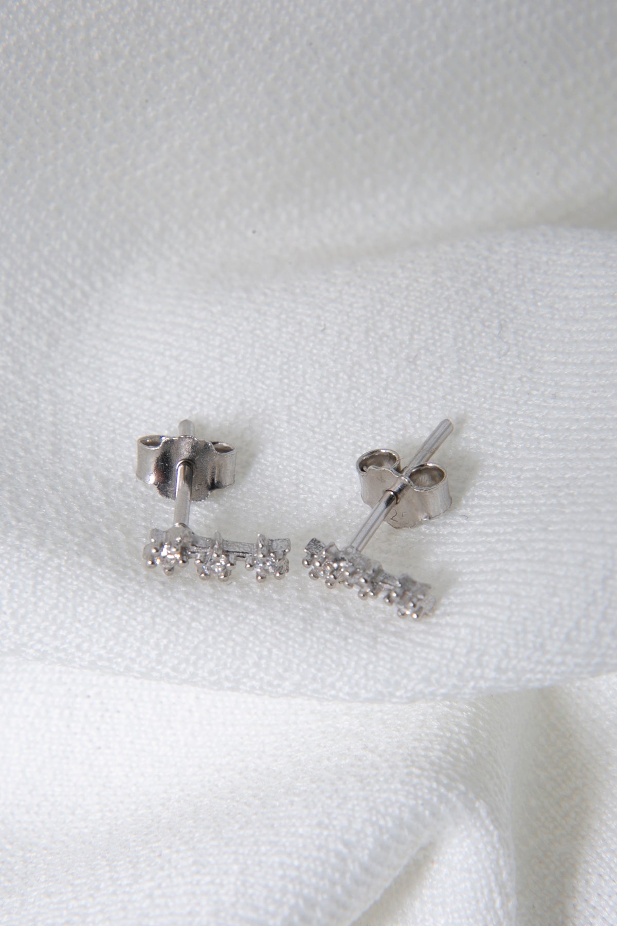 Women's Star Model 925 Sterling Silver Earrings