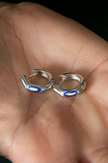 Women's 925 Sterling Silver Hoop Earrings