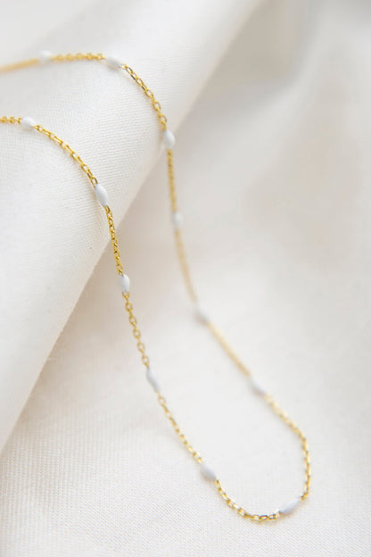 Women's 925 Sterling Silver White Stone Anklet