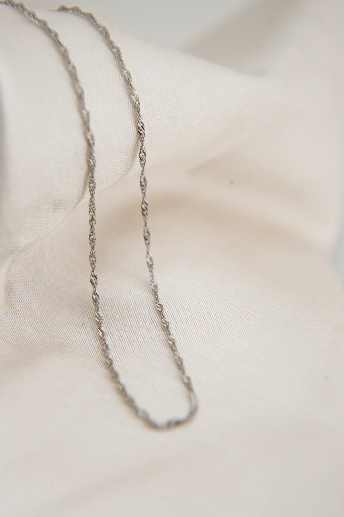 Women's Singapore Model 45 cm 925 Sterling Silver Necklace