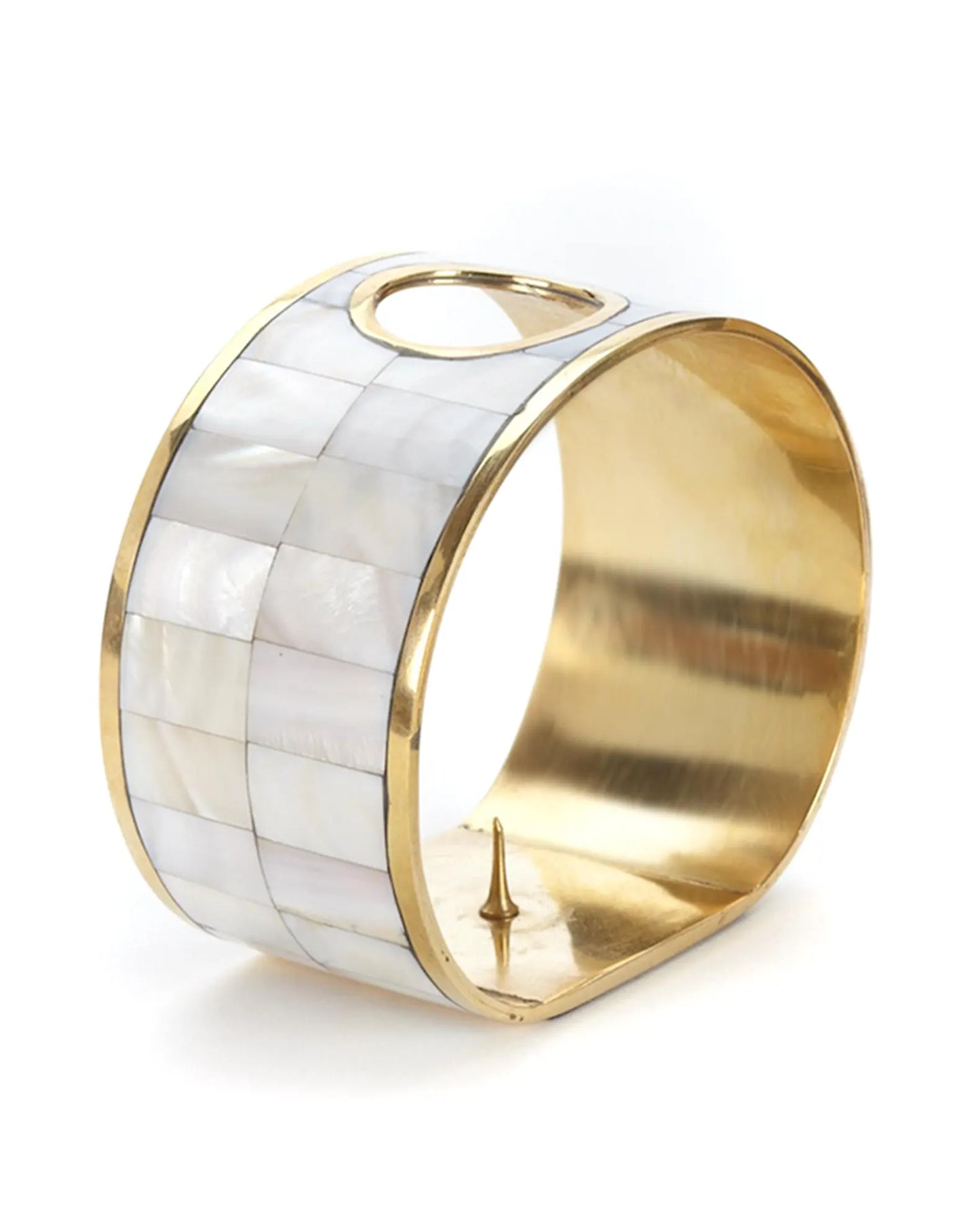 Eclipse Candle Holder - Pearl