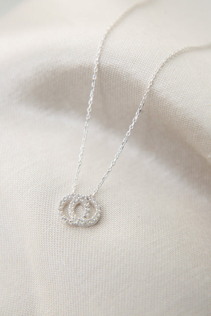 Women's Infinity Model 925 Sterling Silver Necklace