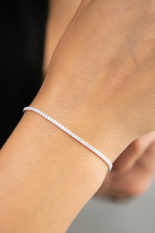 Women's Waterway Design 925 Sterling Silver Bracelet