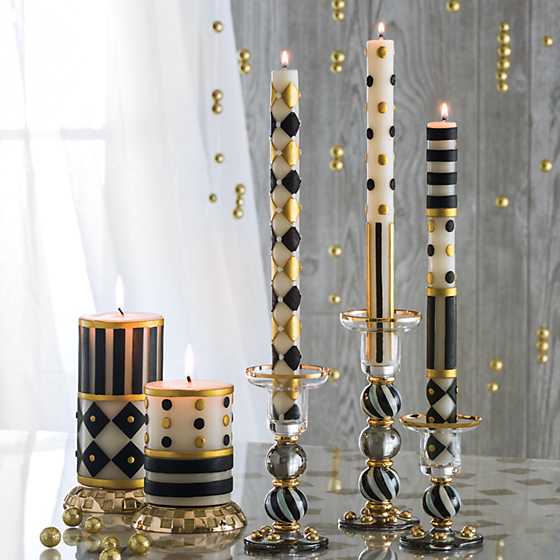 Jester Dinner Candles, Set of 2