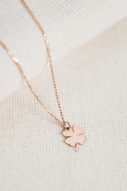 Women's Clover Design 925 Sterling Silver Necklace