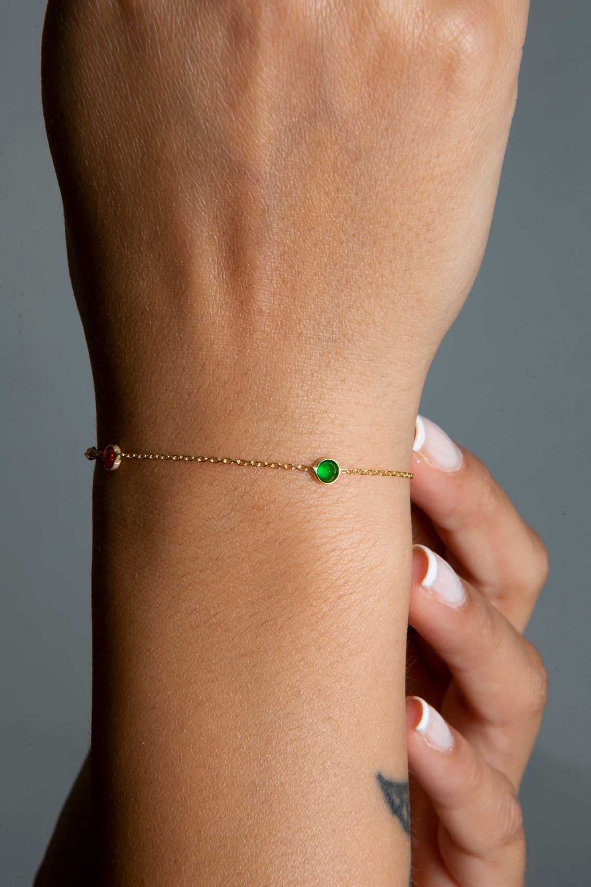 Women's 925 Sterling Silver Elegant Bracelet with Colorful Stones