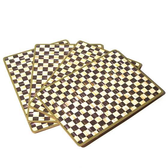 MacKenzie-Childs Courtly Check Placemats - Set of 4