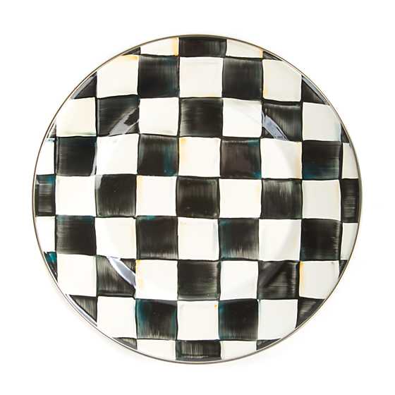 MacKenzie-Childs Courtly Check Dinner Plate